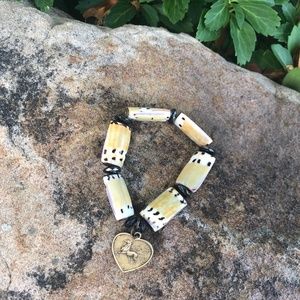 Bracelet with Custom Chinese New Year Animal Charm (M-L Wrist)